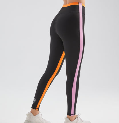 Premium Squat-Proof Striped Leggings & High-Waisted
