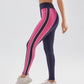 Premium Squat-Proof Striped Leggings & High-Waisted